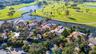 Aerial of golf course