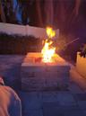 Fire Pit Overlooks River