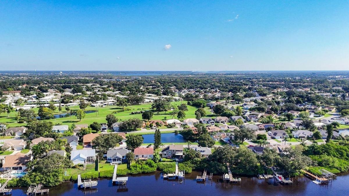 Back Home Aerial View