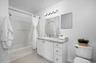 2nd bathroom with a soaking tub