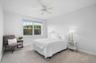 Spacious 2nd bedroom with a walkin closet