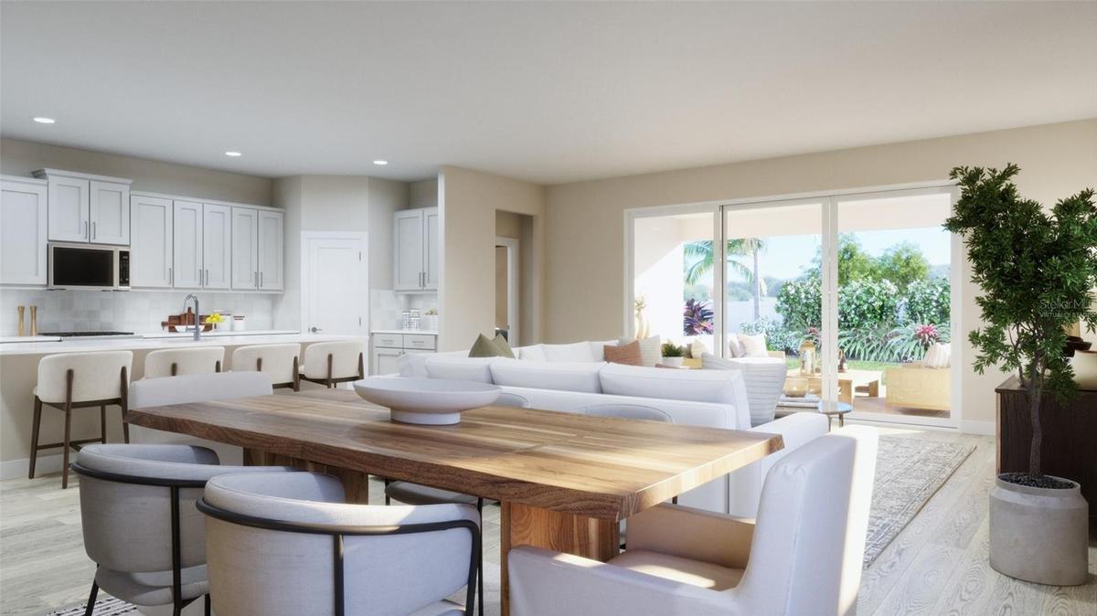 Dining Rendering (Virtually Staged)