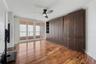 Second bedroom with a Murphy bed