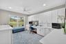 Third Bedroom with Custom Cabinetry and Built-In Desk