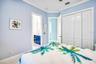 Guest bedroom with Jack and Jill bathroom