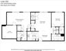 Floor plan view of all the space and storage