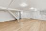Lower level rec space with new flooring