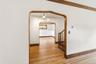 Elegant, architectural archways gracefully connect each room