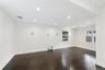 Living Room with Sound System and Pocket Doors