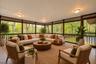 sunroom staged
