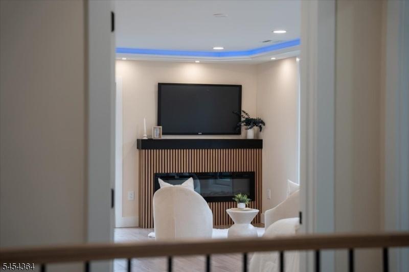 Living Room with Fireplace