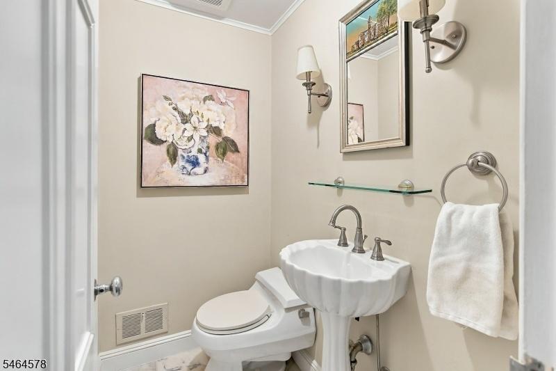Powder Room on First Floor