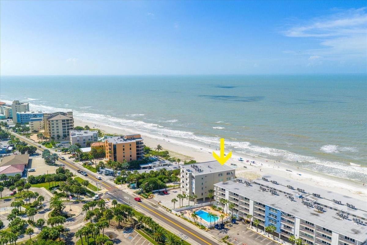 Aerial of location