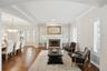 Formal Living Room and Fireplace