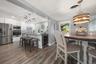 Dining area off kitchen