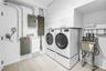 Amazing Utility Space Laundry with Washer Dryer Laundry Sink