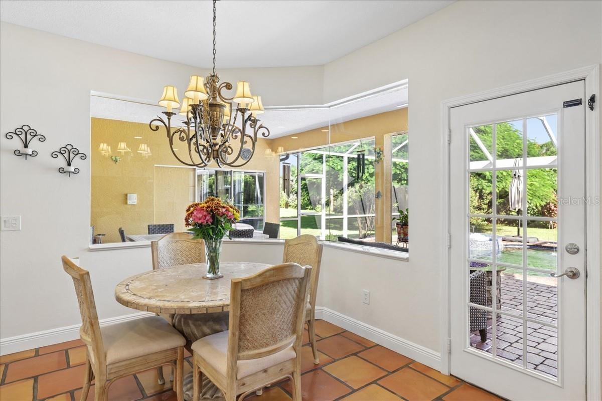 Breakfast area