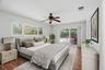 Primary retreat complete with walk in closet and ensuite bath.