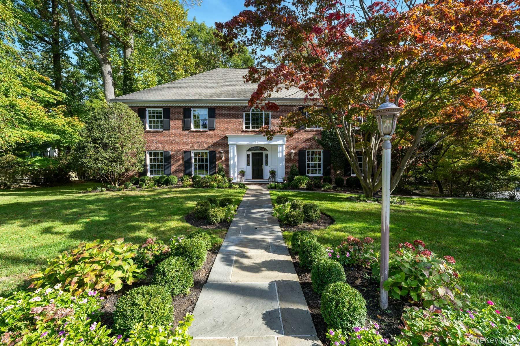 Georgeous Brick Georgian Colonial