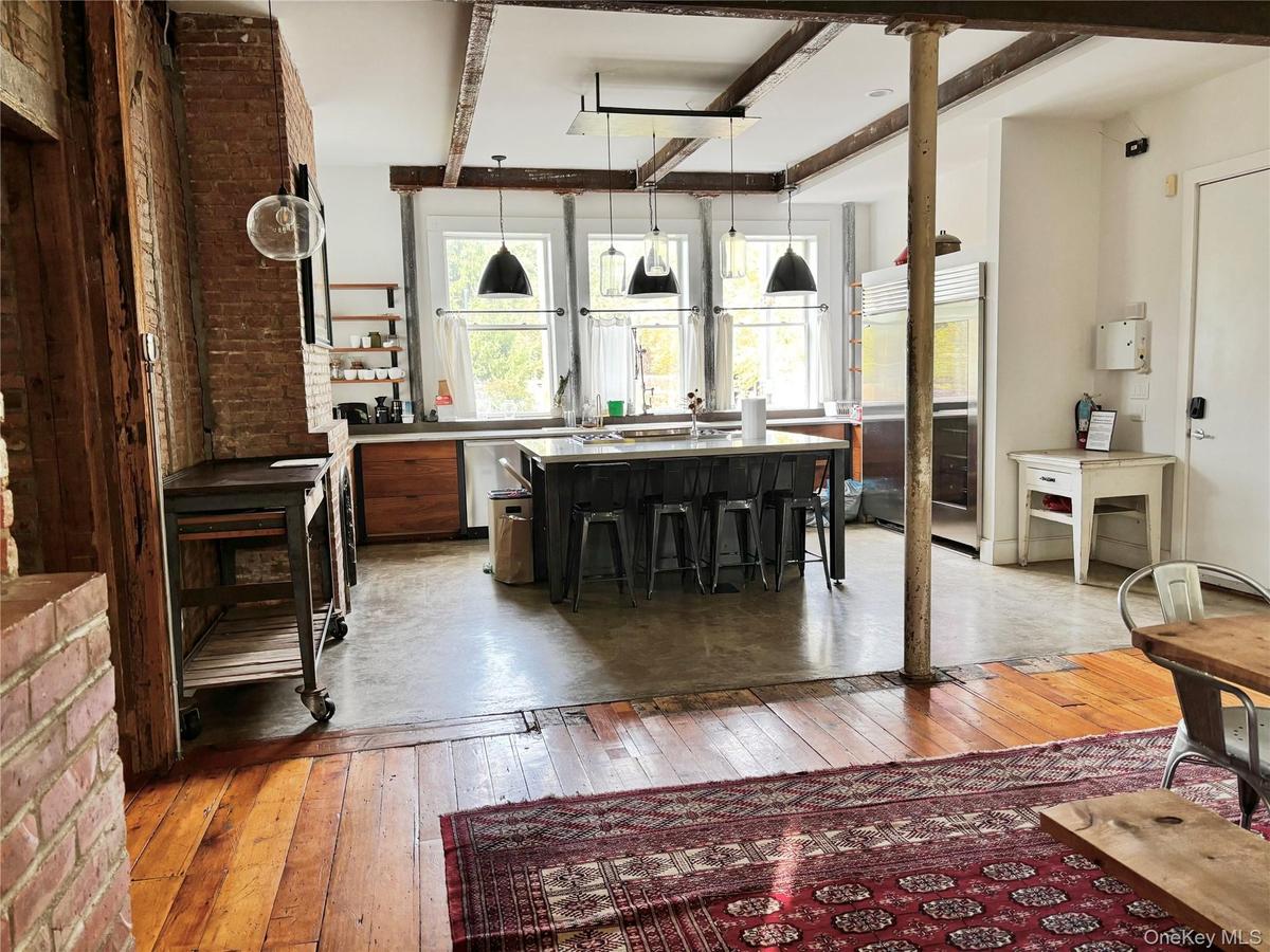 1st Floor - Living Area & Kitchen