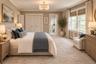 Virtually Staged Primary Bedroom