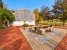 Virtually staged patio