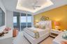 Tastefully decorated with soft colors