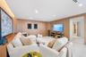 Bespoke Architecture in Every Direction — The beauty of this room is found as much in its architecture as its furnishings. Meticulously crafted white 