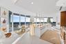 Masterfully designed by internationally acclaimed designer Alessandro Potenti, this extraordinary chef's kitchen showcases stunning backlit Cristallo 