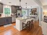 Granite Island and counters with custom pull out drawers.