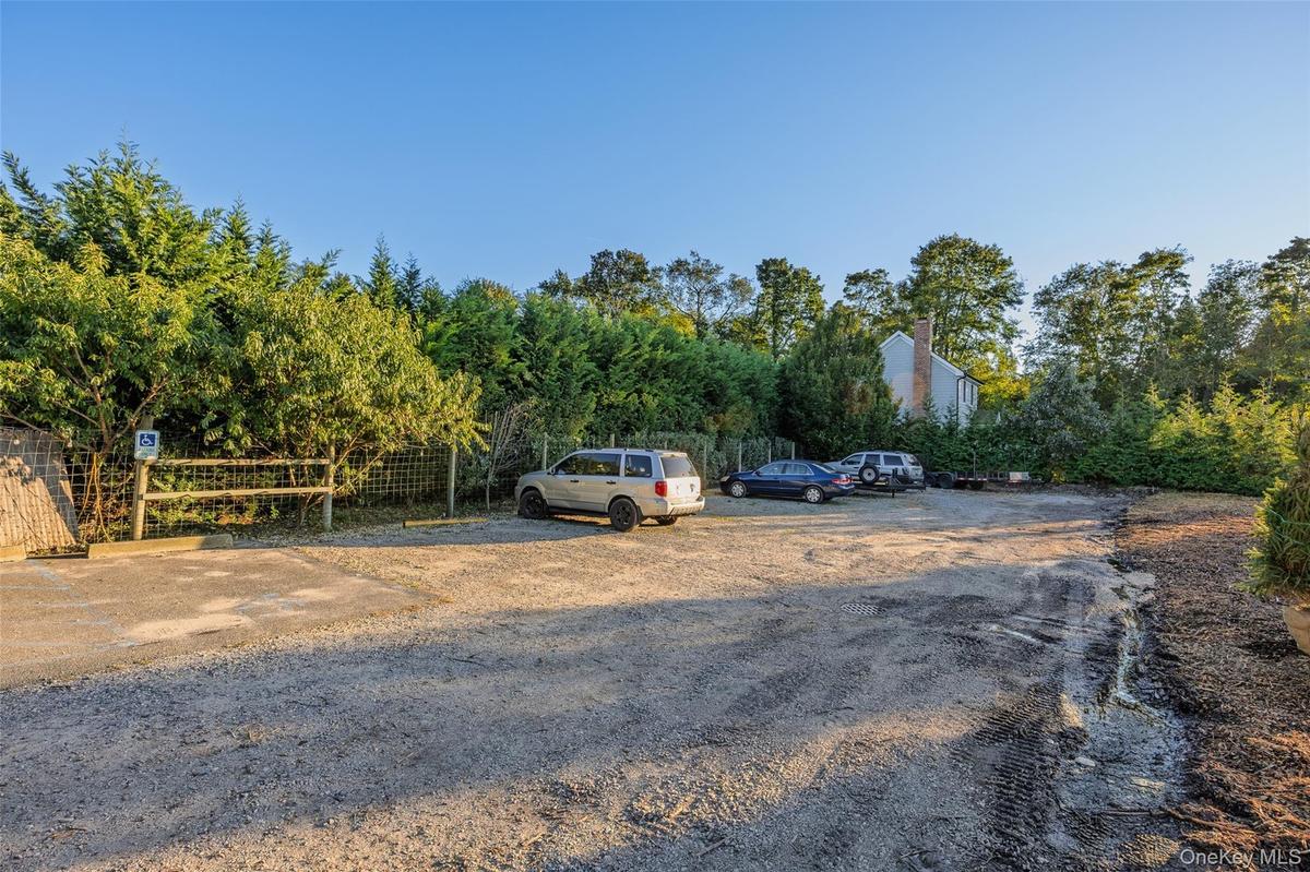 Nursery parking (10 stalls - vehicles digitally removed to show size)
