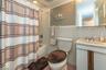 Bathroom on the ground level