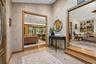 Double height foyer