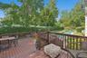 Deck overlooking pool