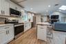 stainless steel appliances and granite
