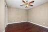 Second Bedroom has hardwood floors