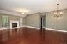 Living Room has a fireplace with mantle
