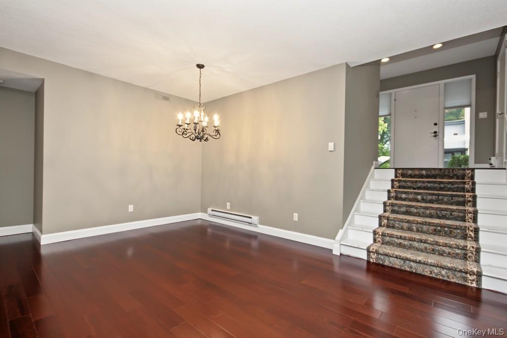 Dining Area has hardwood floors