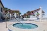 Spa & pool surrounded by spacious deck to relax & enjoy!