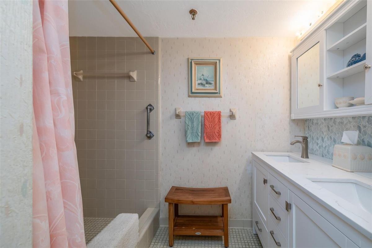 Remodeled master bath!
