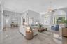 Virtually Staged Spacious Living Room