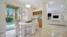 Sliding glass door leading to the pool area.