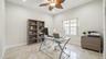 This office space offers a professional and quiet environment, perfect for a productive remote work setup.