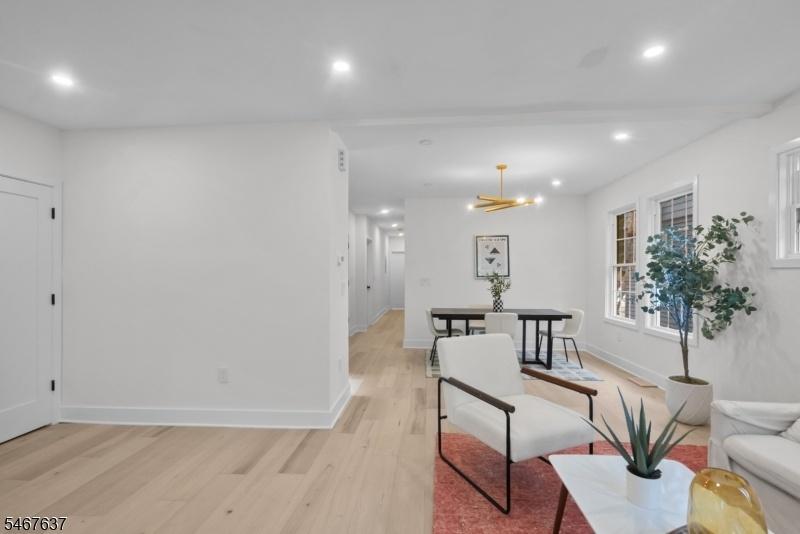 Open Living and Dining