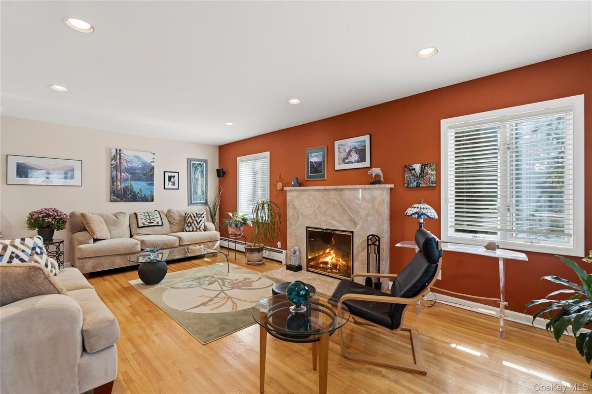 Oversized ,,, See Floor Plan Measurements  With Beautiful Marble Mantel Fireplace!