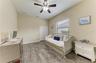 Bedroom with two closets