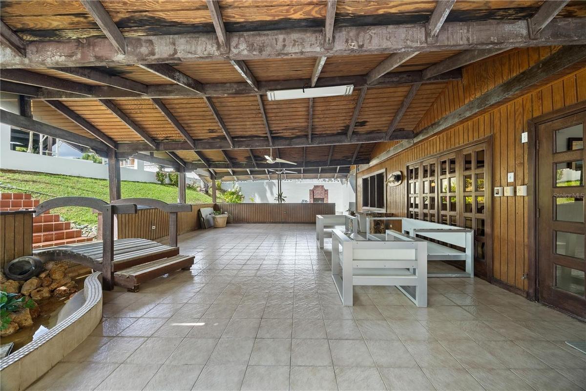 Covered Terrace