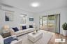 Virtually stagedLower level living room