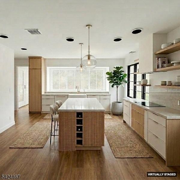 Virtually Staged Kitchen