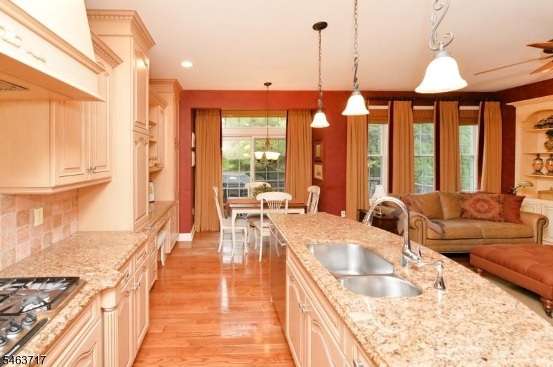 Kitchen With Sliders To Deck